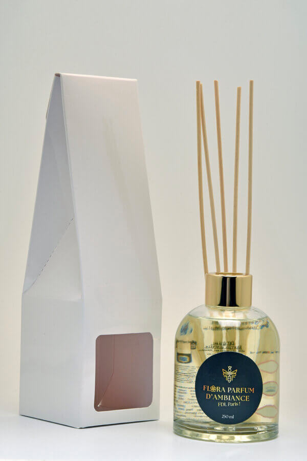 Flora Diffuseur Parfum d'Ambiance 250 ml Esprit (Ambre Floral Solaire)
